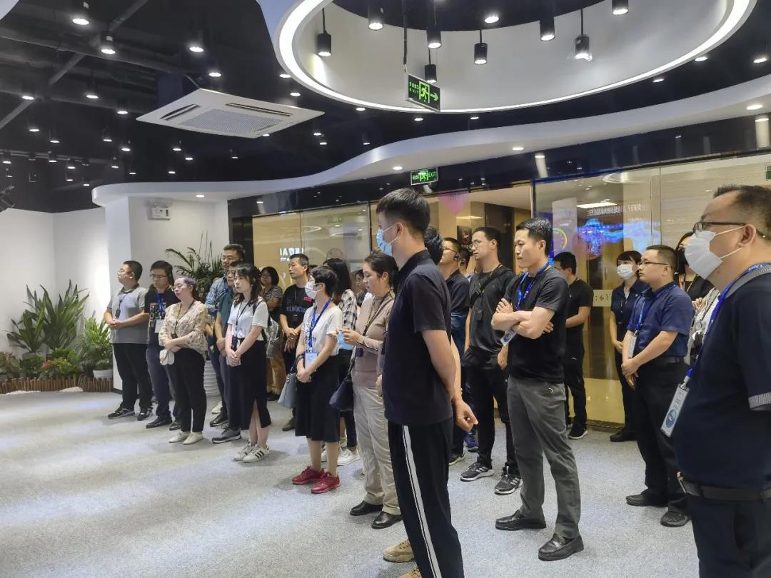 甘肅省商務(wù)廳干部考察團(tuán)蒞臨健培科技考察調(diào)研