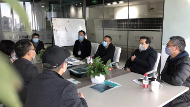 復(fù)工第一天，蕭山區(qū)委常委一行蒞臨健培科技考察疫情防控和復(fù)工情況