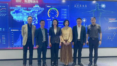 杭州市僑聯(lián)主席許玲娣一行蒞臨健培科技考察調研