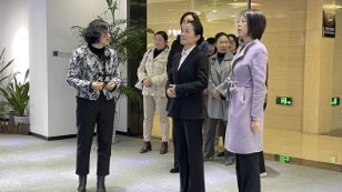 杭州市婦聯(lián)黨組書記、主席楊曉峰一行蒞臨健培科技考察調(diào)研