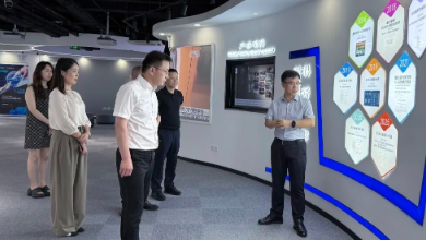 蕭山區(qū)區(qū)委副書記、政法委書記李軍一行蒞臨健培科技考察調(diào)研